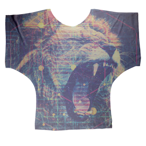 "Ion Mane" Sublimation Batwing Top