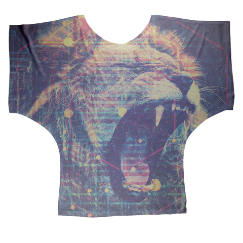 "Ion Mane" Sublimation Batwing Top