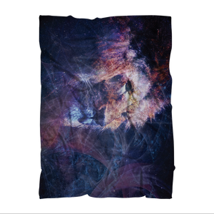 "Space Mane" Premium Sublimation Adult Blanket