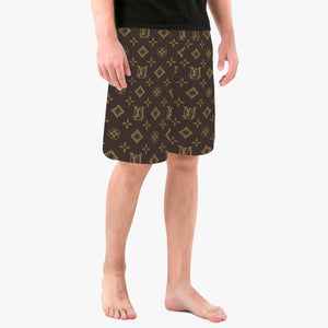 "LM Monogram AOP" Men’s Board Shorts