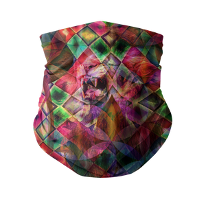 "Psychedelic Mane" Sublimation Neck Gaiter