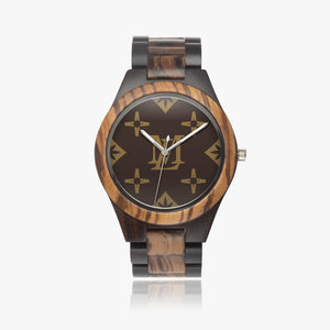 "LM Monogram AOP" Wooden Watch