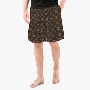 "LM Monogram AOP" Men’s Board Shorts