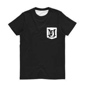 "LM Monogram" Classic Sublimation Pocket T-Shirt