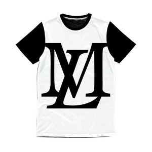 "LM Monogram" Black/White T-Shirt