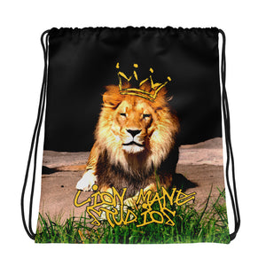 "LMS Crown" Drawstring Bag