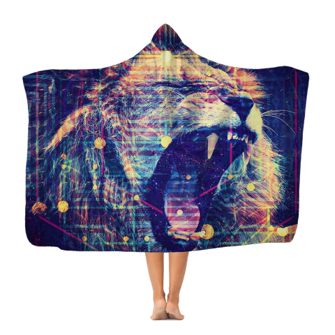 "Ion Mane" Classic Adult Hooded Blanket