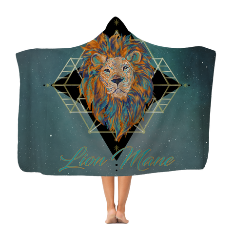 "Star Mane" Hooded Blanket - Premium (Art by Meg Fallin)