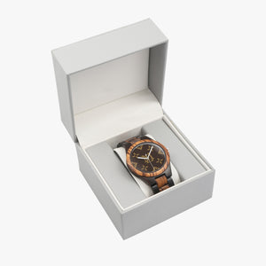 "LM Monogram AOP" Wooden Watch