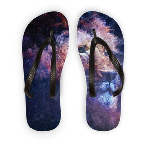 "Space Mane" Adult Flip Flops
