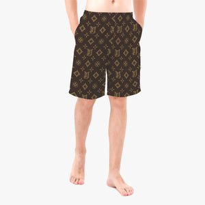 "LM Monogram AOP" Men’s Board Shorts