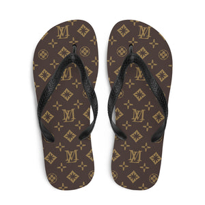 "LM Monogram AOP" Flip-Flops